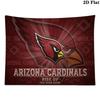 Arizona Cardinals Logo Wall Tapestry Aesthetic Wall Hanging Printed Fabric Blanket Decorative Tapestries for Bedroom Living Room Home Decor
