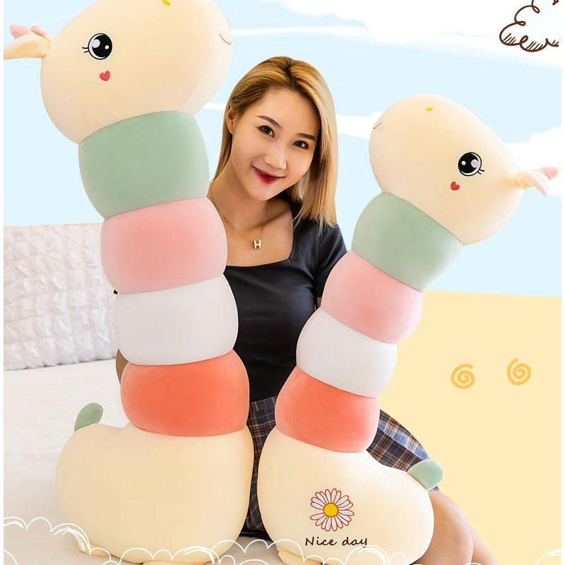 Cute Giraffe Plush Toy For Girls Long Neck Pillow Soft And Cuddly Stuffed Animal