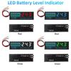 DC 7-11V Univerzální LED indikátor stavu baterie 11V 11V 16V 18V Olověná lithiová Li-po Kapacita Voltmeter Tester nabíjení