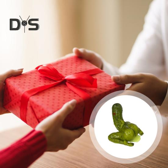 Kimchi Figurine Ornament Compact Design Lightweight Universal Handmade Resin Funny Penis Pickle Desk Decor