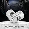 Shaft Coupling Motor Connector DIY Steering Length 35mm OD 16mm Universal Joint (10*10mm)