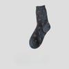 Fall/Winter Printed Wool Mid-Calf Women's Socks - Versatile Women's Warm Layered Socks