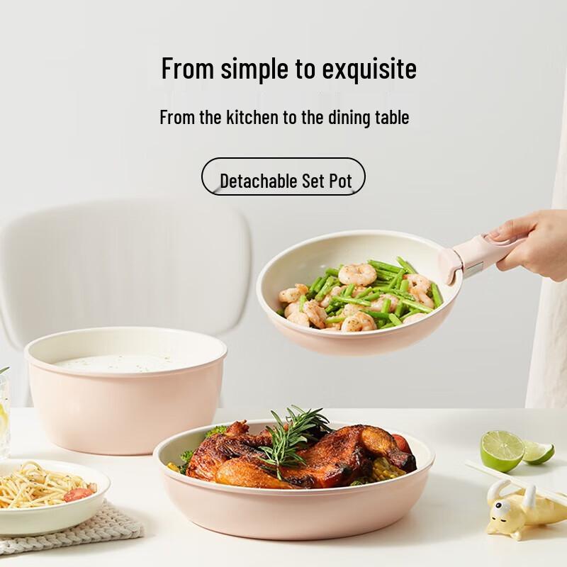 Redchef Detachable 5-Piece Cookware Set