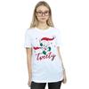 Looney Tunes Womens/Ladies Tweety Pie Christmas Cotton Boyfriend T-Shirt
