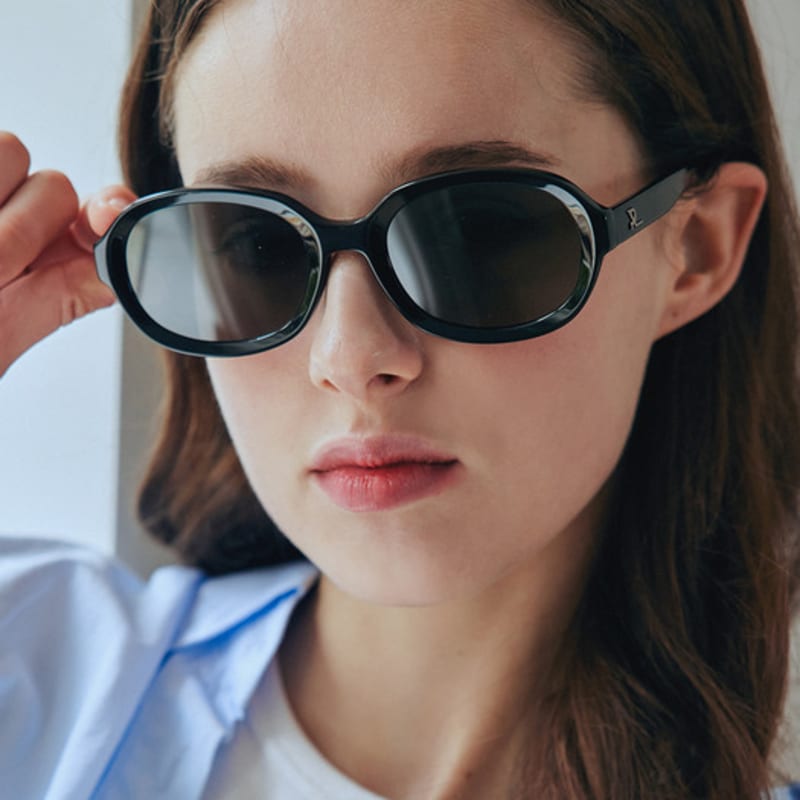 

RECLOW RECLOW ACETATE GOO NO.3 BLACK SUNGLASS FREE