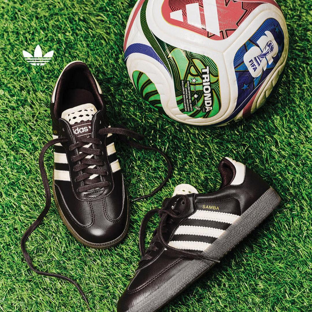 

Adidas Обувь с Т-образной головкой SAMBA OG Классическая Универсальная Обувь без шнурков Тренировочная Обувь Adidas Клевер IH3982 35.5 кофейный
