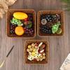 Square Imitation Rattan Woven Storage Basket Set