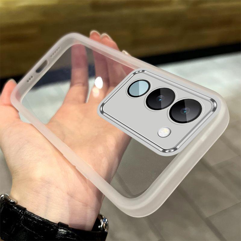 

For OPPO A5 Case Oppo A5 4G Phone Case oppo A5 5G Cover oppo A5 Cover Shookproof Plating Silicone back cover OPPO A5 5G