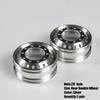 1 Pair Metal Front/rear Hub Wheel Spindle Head Brake Drum for 1/14 Tamiya RC Truck For Scania 770S For Man