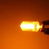 4pcs T10 194 168 W5W COB LED Car Canbus Silicone Width Side Marker License Plate Turn Clearance Lights Signal Lamp Bulb Amber Dome Lights 6