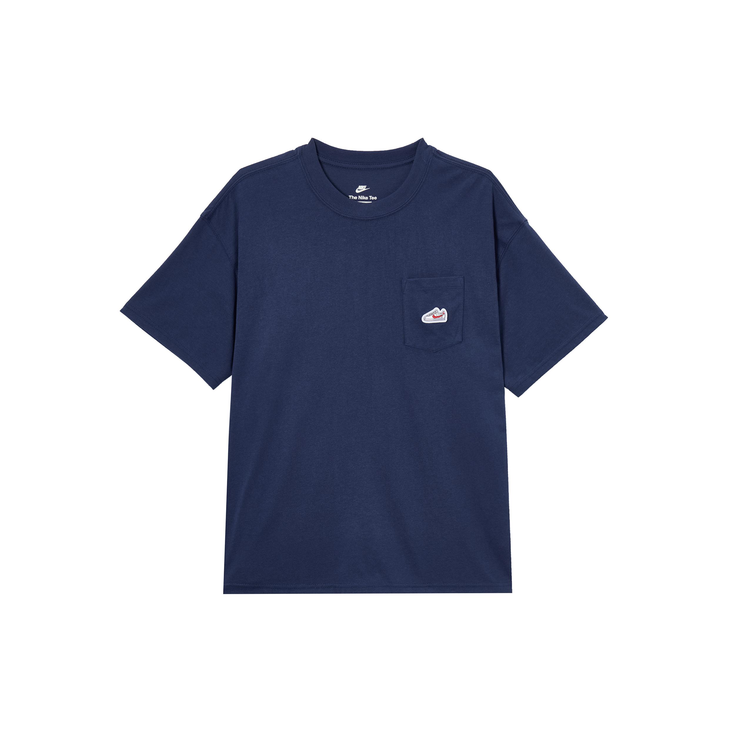 Мужская футболка Nike Sportswear Темно-синяя IB1383-410 M