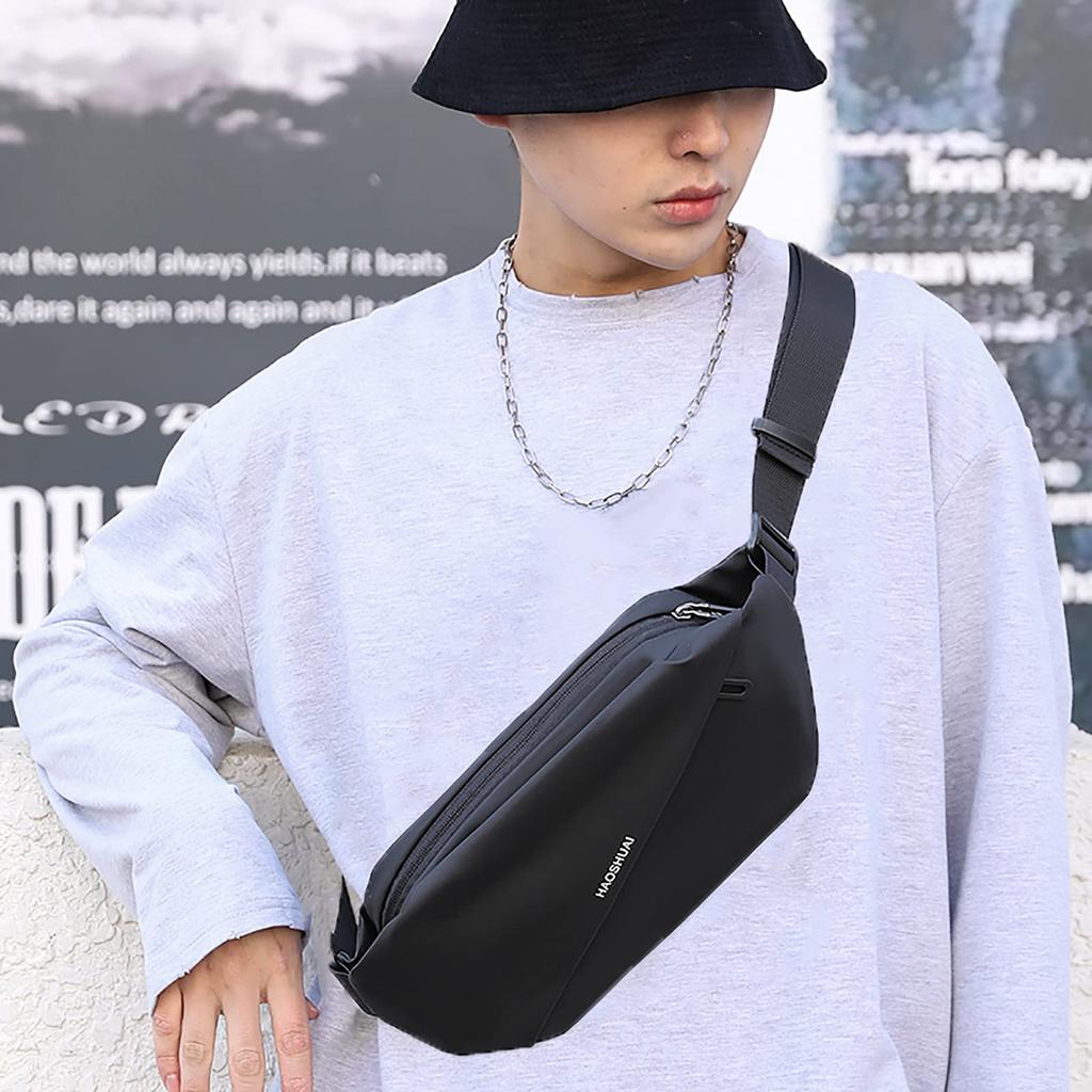 waist bag for men and perfect for and and Large-capacity, multi-functional bag/body women, cycling, hiking, commuting, more. Minimalist, lightweight,