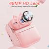 Kids Camera Instant Print 16x Cat Camera With Printing Paper 1080p Rabbit Toy Cameras Christmas Birthday Gifts For Kids