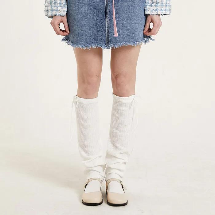 STRING LEG WARMER_IVORY