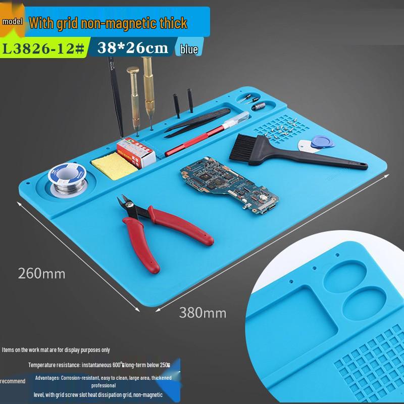 Heat-Resistant Insulation Mat for Mobile Repair, Welding, and Soldering