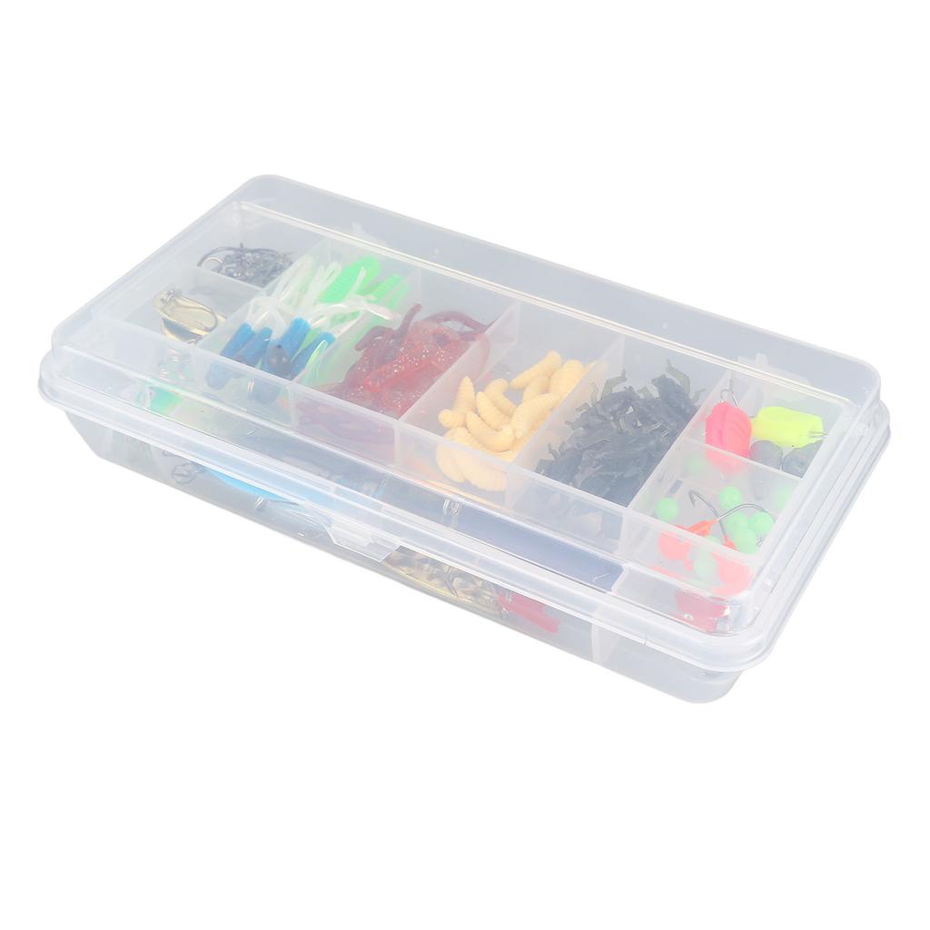 103 Stück Angelköder-Set Multifunktional Hochfest Lebhaft Lebensecht Angelköder Köder Set