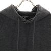 Emporio Armani Wool Blend Knit Parker M Gray Men's Used