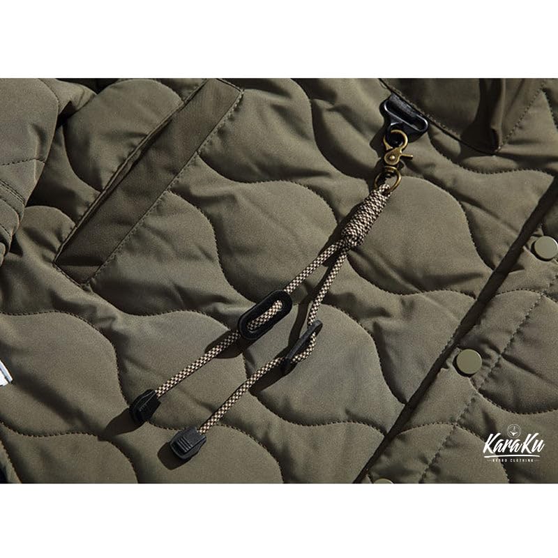 Functional Padded Quilted Jacket [karaku] 4-pocket