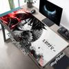 1Pc Powerful Luffy Artwork Gaming Mouse Pad Keyboard Desk Mat Non-slip Rubber Lock Edge Waterproof Computer Mousepad for Office Home Decor S1744