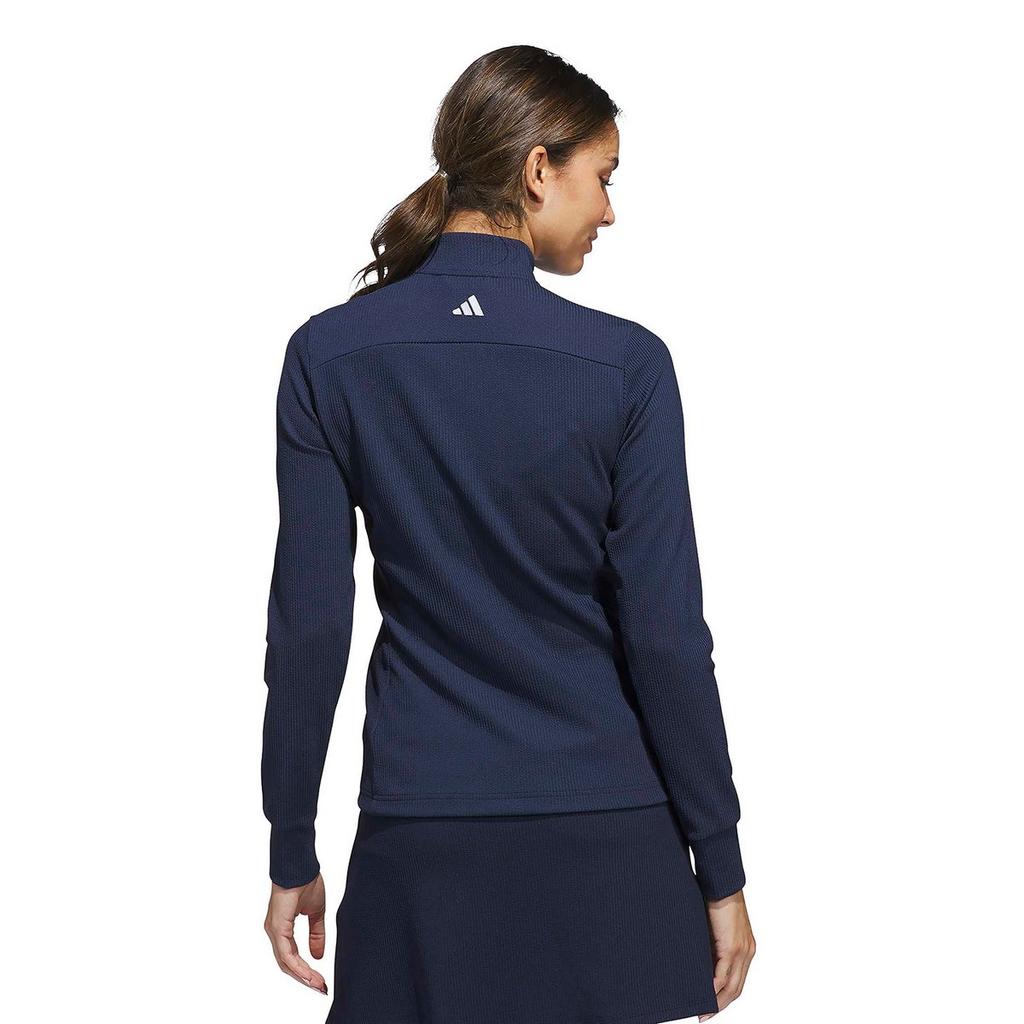 Adidas Womens/Ladies Performance Textured Full Zip Jacket