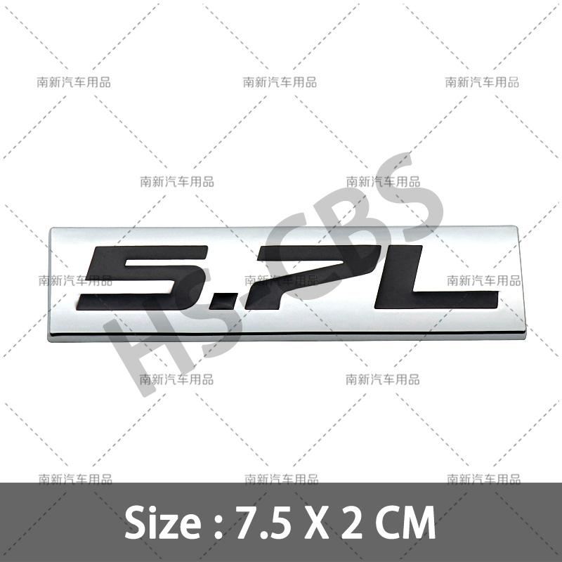fsbn3 3D Metal 4.0L 4.6L 4.7L 5.0L 5.3L 5.7L Car Rear Trunk Emblem Badge For Jepp Dodge  Volvo Ford Cadillac Chevrolet  Honda Toyota