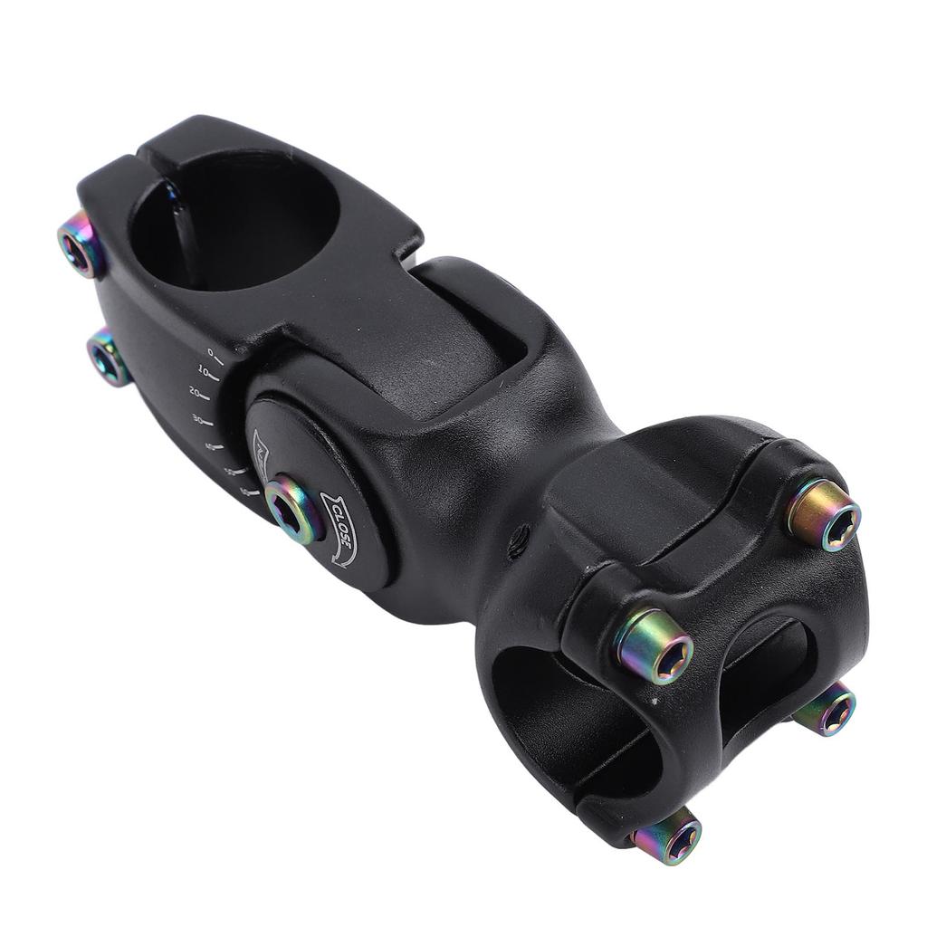 Fahrradvorbau 90mm Verstellbarer Winkel Aluminiumlegierung Hohl Innen Lenkervorbau Riser Verlängerung für