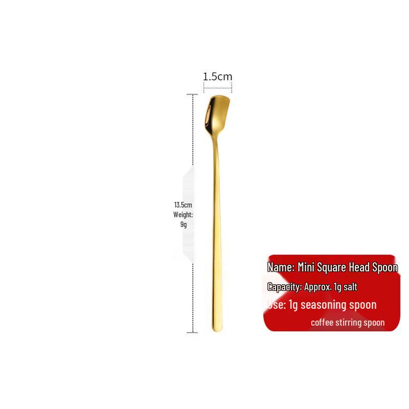 

Кофейная ложка из нержавеющей стали с удлиненной ручкой