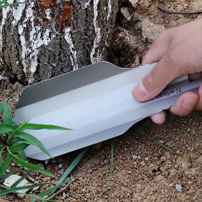 Pure Titanium Ultralight Backpacking Nocnik Kielnia Zewnętrzna kompaktowa łopata do kupy