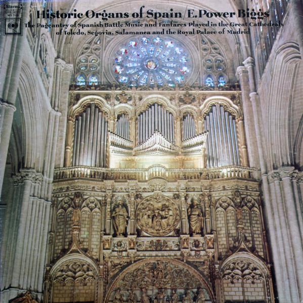 

LP Record E. POWER BIGGS - Historic Organs Of Spain MS7109 Columbia Master 1968 US Classical Used