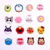 3d Fashion New Silicone Cartoon Cute Telescopic Phone Air Bag Bracket For Iphone