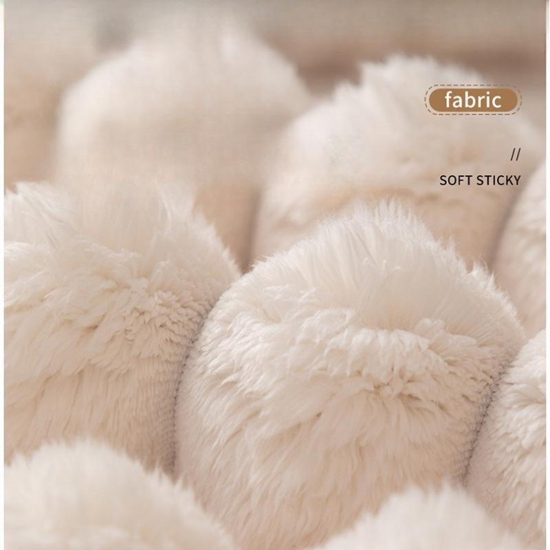 Winter Anti Slip Thick Cushion Universal  Imitation Camel Plush Sofa Towel Home Decoration Minimalist Modern Sofas Cover Cloth Living Room