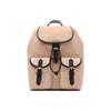 Zaino in Nylon con Logo Classico Zaino da Donna Rosa-Beige 81116201