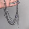 Sexy Multi Layer Chain Belly Belt Waist Chain Women Summer Beach Bikinis Festival Accessories Body Chain Zircon Accessories