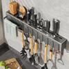304 Stainless Steel Countertop Knife and Chopstick Holder