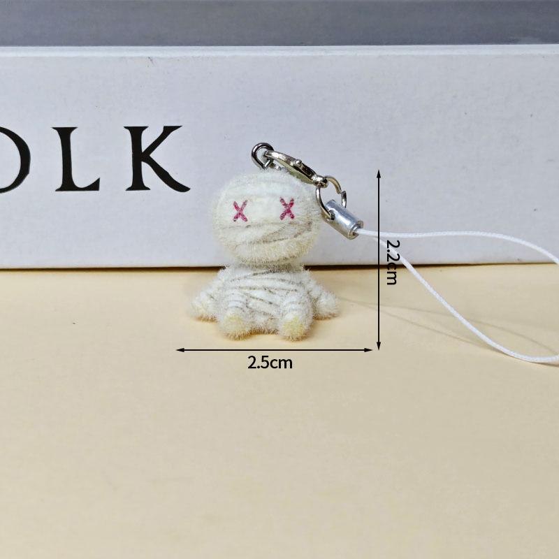 

Halloween Rocking Keychain Toys Pumpkin Black Cat Acrylic Bag Pendant Backpack Mobile Phone Charm Holiday Party Kids Funny Gifts