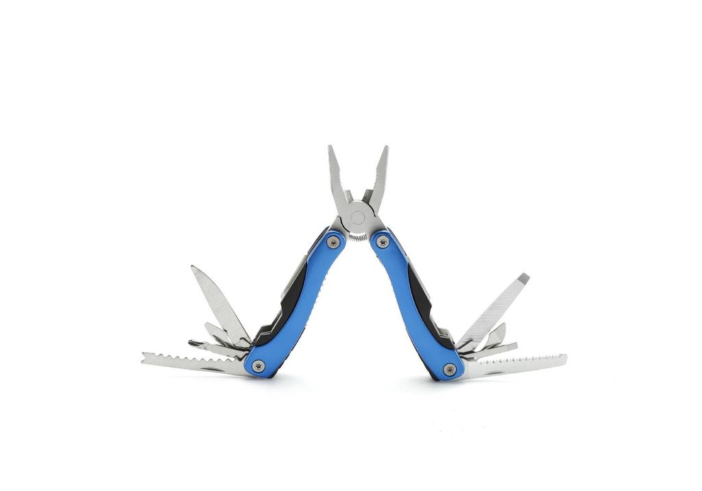 Versatile Outdoor Multi-Tool: Compact Folding Pliers with Aluminum Handle for Camping and Survival.