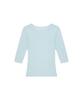 LEI AVERY Basic Cotton Sleeveless Slim Fit T-Shirt (Sky Blue)