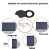 Smart Glasses LED Light Blocking Stickers Fit for Meta Sliding Reusable Adhesive Eyeglass Camera Cover Black Tool