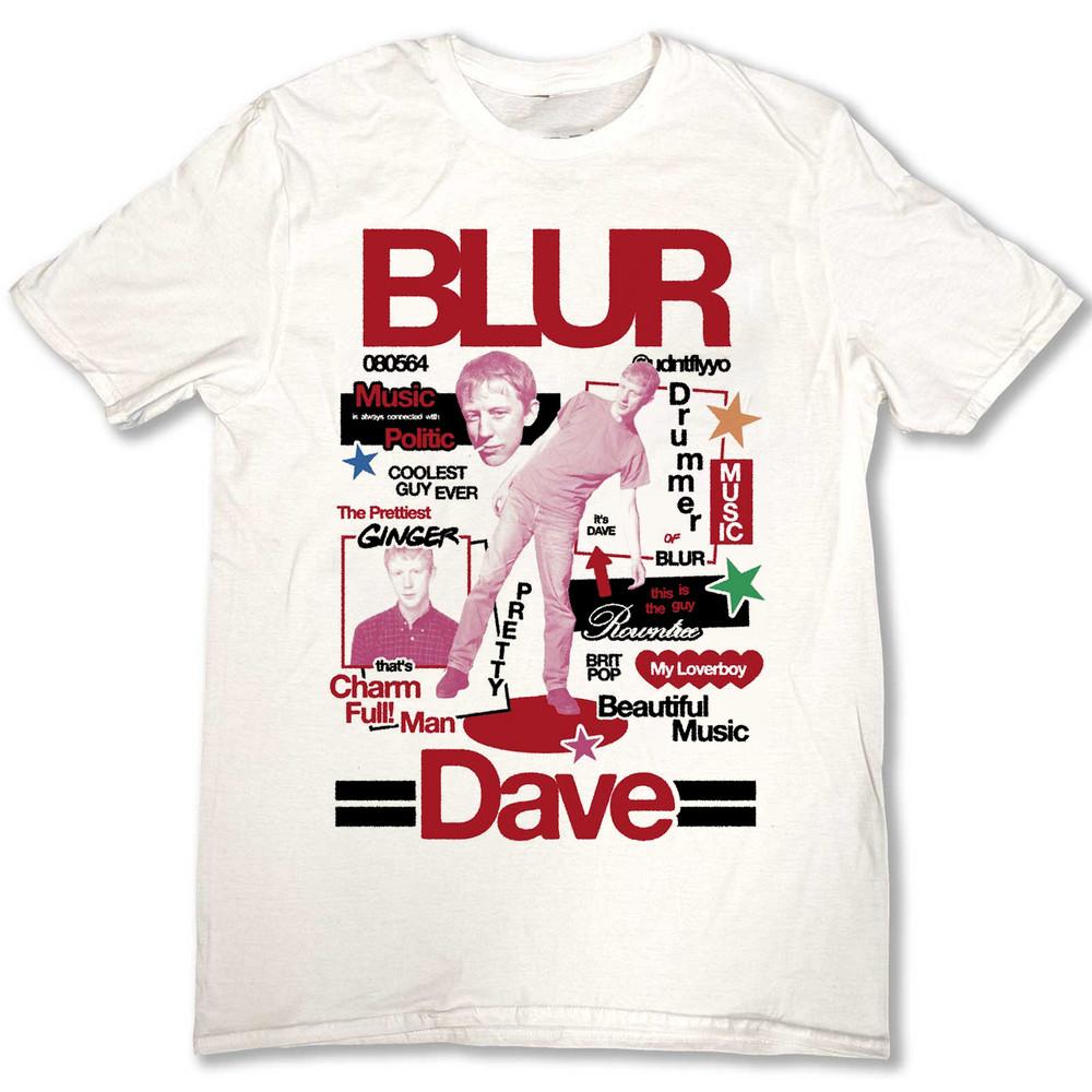 Blur Band Dave Rowntree SHirt Shirt Unisex Concert S5XL Reprint TR486 Unisex T-Shirt XXXXL
