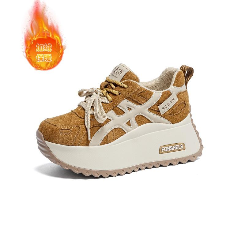 

Autumn and winter women s shoes platform height increase casual fashion versatile women s shoes small women s shoes 40
