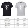 Roger Federer T-shirt Men Fashion Shirt Cotton Summer Classic Printed Tee Tops
