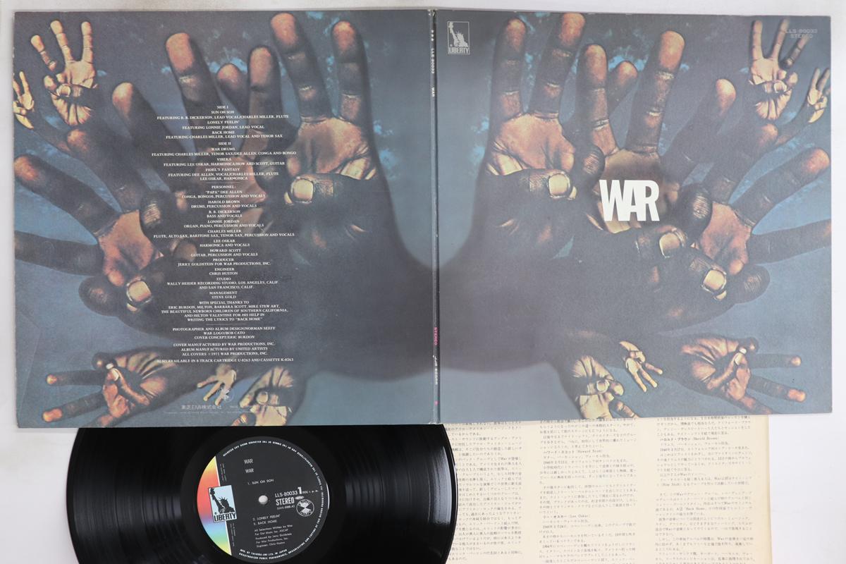 

LP Record WAR - War LLS80033 LIBERTY 1977 Japan Soul/Funk Used