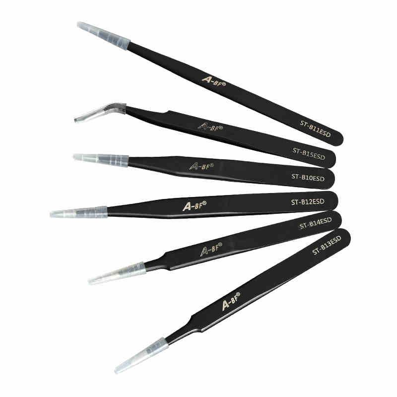 A-BF 6-in-1 Thickened Tweezer Set