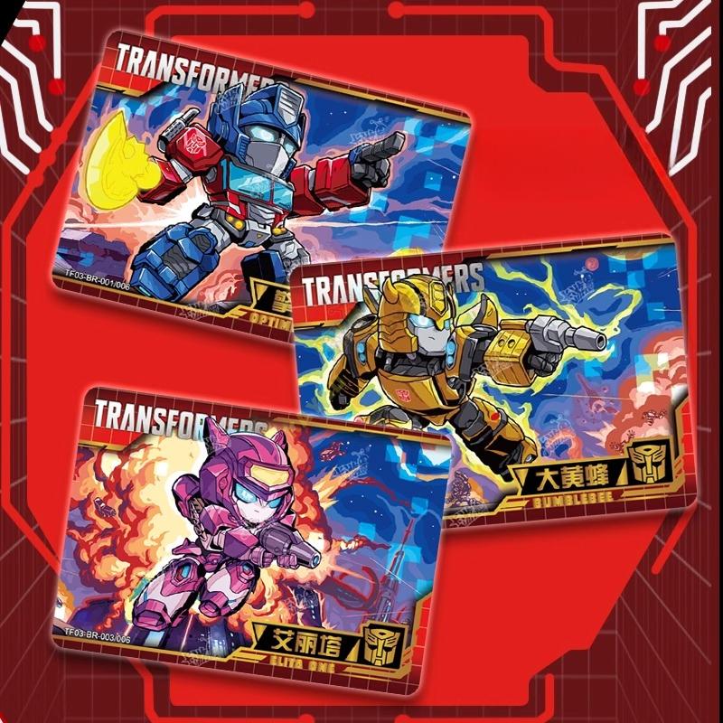 Card Leader Edition Cybertron Optimus Prime Genuine Animation Cartoon Collection Card Peripheral Toy Gifts