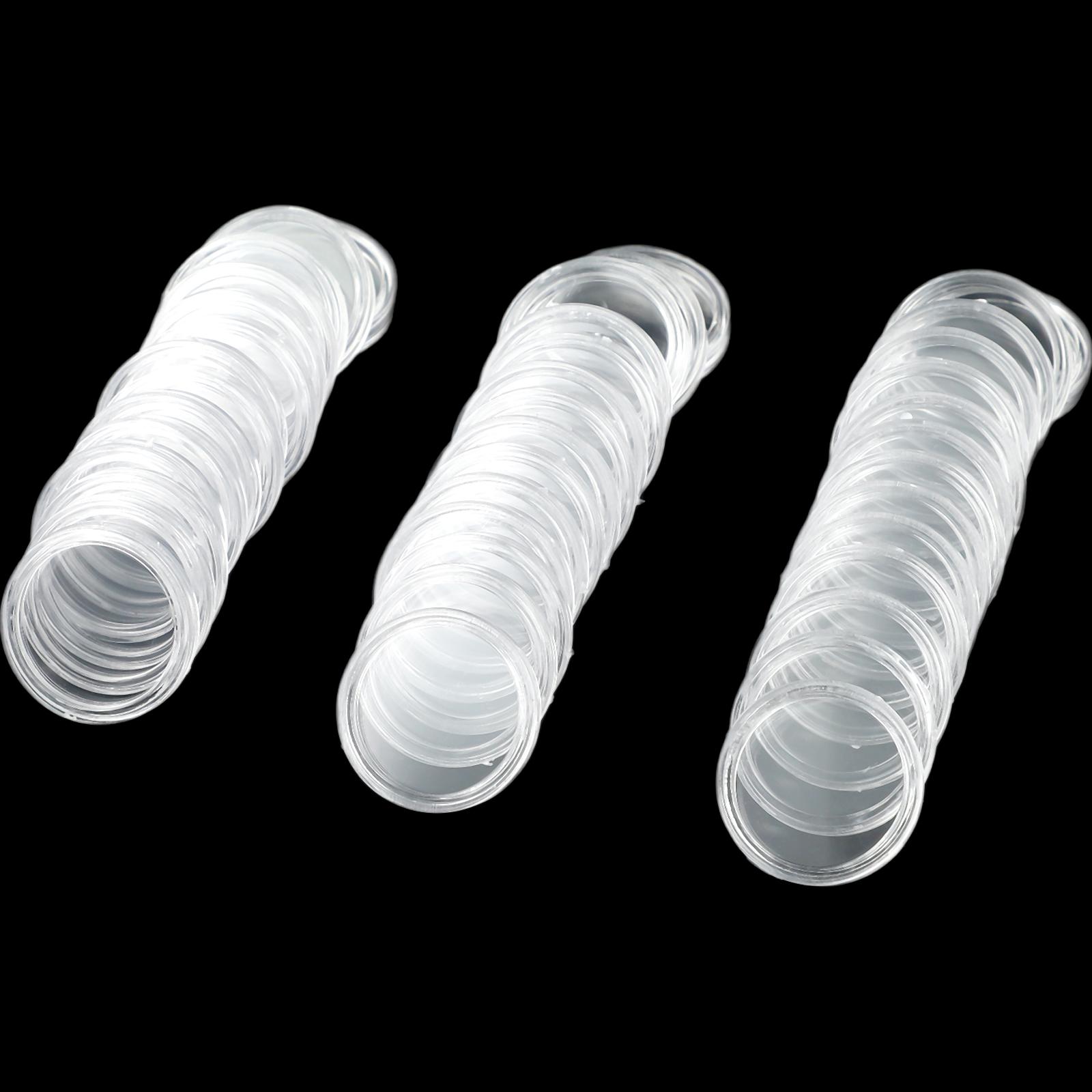 

Clear 21mm Coin Capsule Storage Set 100Pcs for Coin Enthusiasts and Numismatists with Scratch-Resistant Design China Mainland