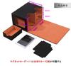 Venssu Deck Trading Card Case with Card Display Window and Dice Holds 200 Includes Two Dividers and a Magnetic Compatible with Duel and Other Card