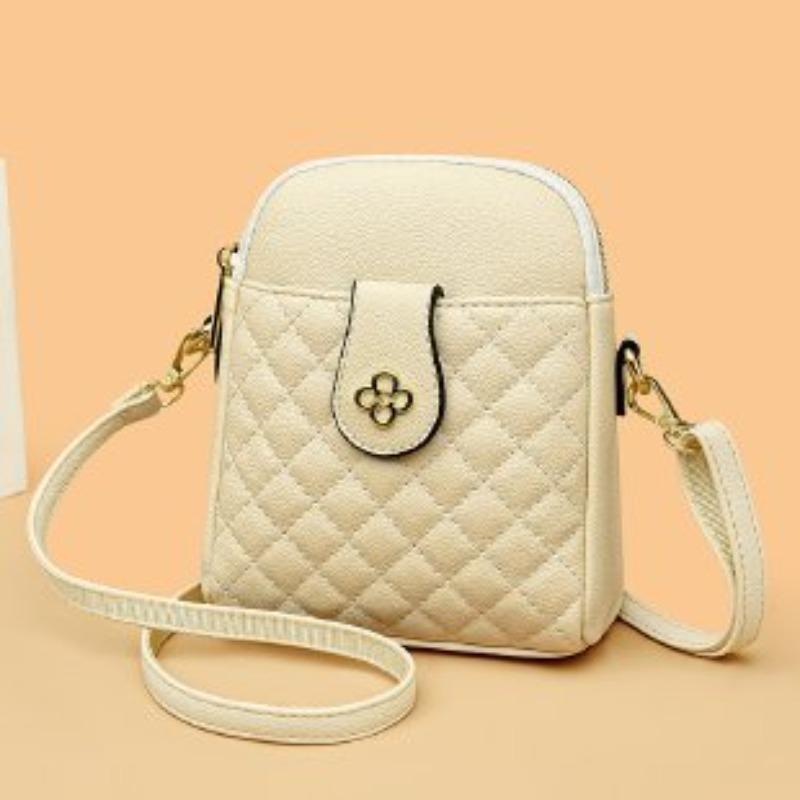 New Diamond Multi-layer Bag for Women In Summer High-end Niche Mobile Phone Bag for Women In All Seasons Universal Crossbody Bag