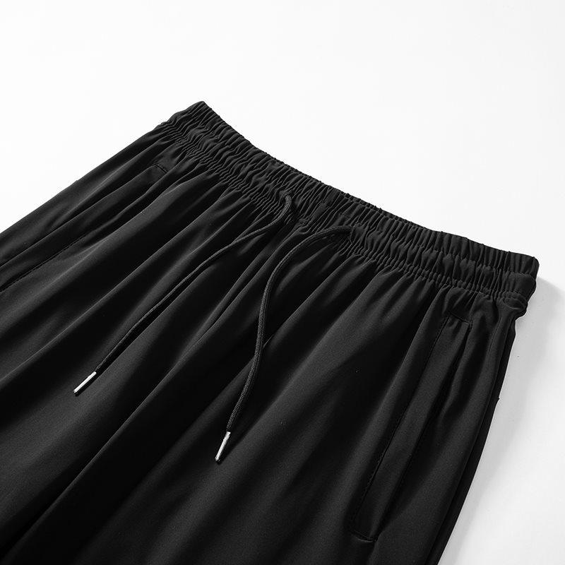 Men's Quick-Dry Breathable Ice Silk Running Shorts - Summer Loose Fit, Mid-Length, 2026