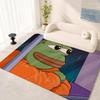 Sad Frog PEPE Floor Mat Floor Mat Soft Flannel Non-Slip Door Rug for Living Room