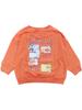 Kai-Tak Family Paw Patrol Kids' Pullover Sweatshirt with Back Print, Spring/Autumn, Sizes 100cm, 110cm, and 120cm (120cm, Red)